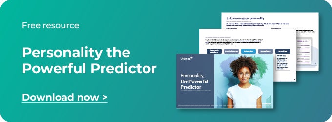 Learn about measure personality and how it can be used to make smarter recruitment decisions