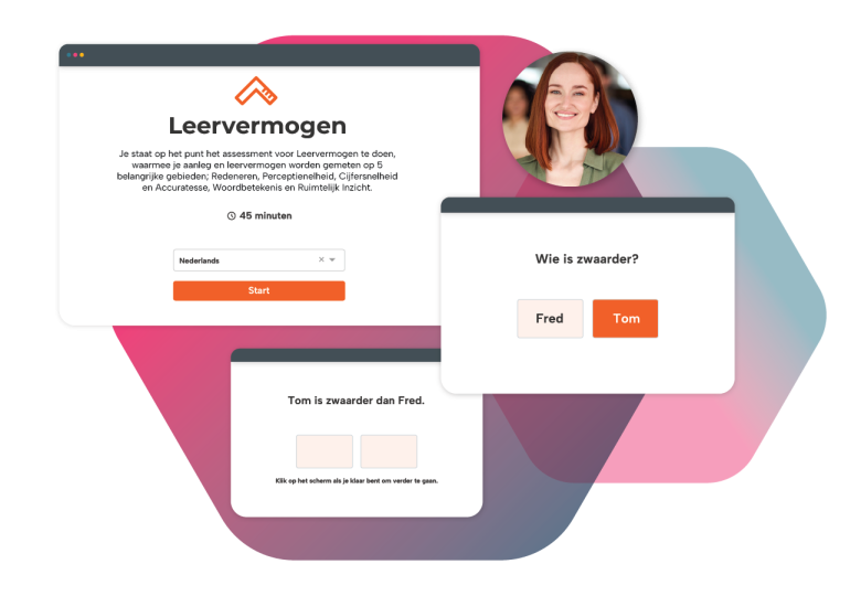 Snelle, flexibele assessments voor het leervermogen, ontwikkeld voor grootschalige werving