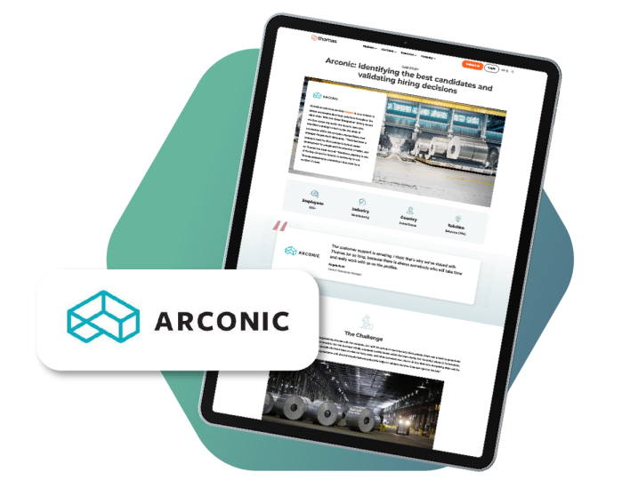 Find out how Arconic identified the best candidates to build strong leadership teams by using Thomas Assess